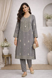 2 Piece Raw Silk Suit (FP0015)