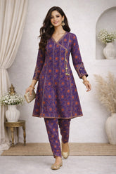 2 Piece Lawn Suit (TR1221)