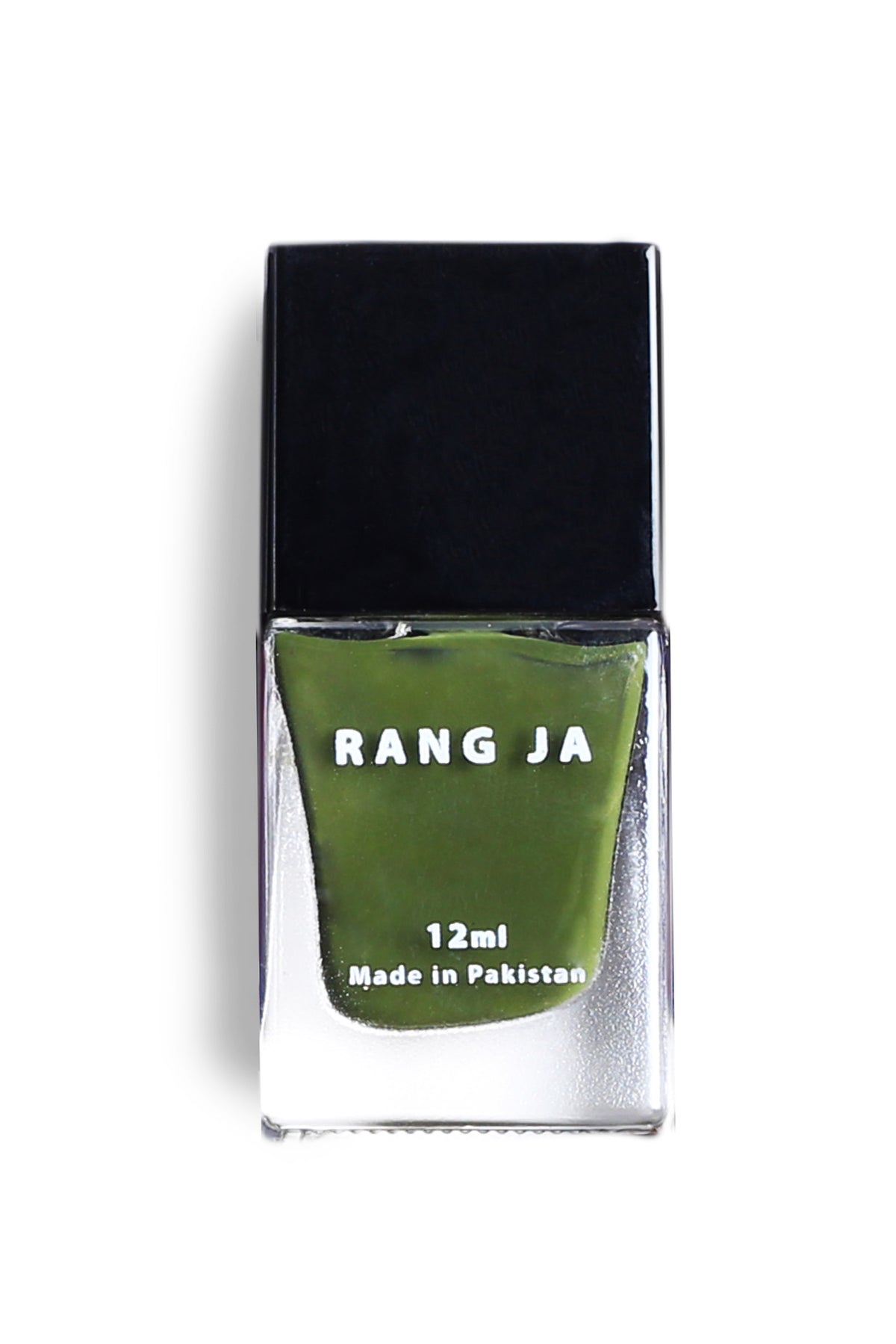 Nail Polish in Dark Green - 18 coloured Cosmetics fabric
