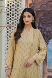 2 Piece Set in Beige Raw Silk (FR0974)