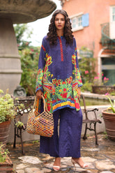 1 Piece Top in Multi Raw Silk (TR1074)