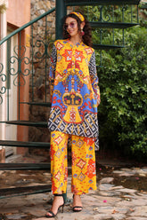 1 Piece Top in Multi Lawn (TR1086)