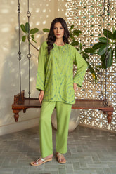 2 Piece Lawn Karandi Suit (CR3500)