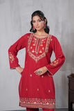 2 Piece Lawn Karandi Suit (CR3518)