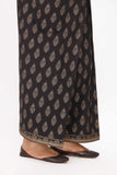 1 Piece Shalwar in Black Cambric (CZ3168)