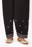 1 Piece Shalwar in Black Cambric (CZ3217)