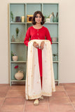 1 Piece Shawl in Off White Lawn Karandi (CZ3258)