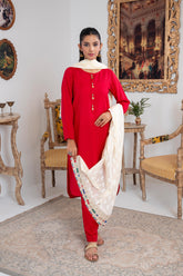 1 Piece Lawn Stole (CZ3309)