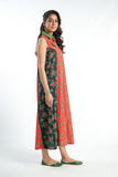 Ralli Patch 2 in Multi coloured Printed Slub Khaddar fabric 2