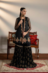 2 Piece Organza Raw Silk Shrug (FR1093)