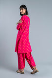 Colorful Gala in Pink coloured Printed Cambric fabric 3