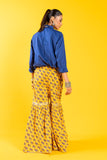 1 Piece Printed Cambric Gharara (CZ2685)