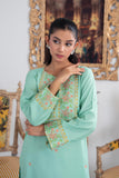 2 Piece Organza Raw Silk Suit (FP0010)