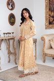 1 Piece Raw Silk Frock (FR1040)