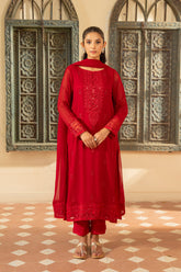 3 Piece Suit Chiffon Suit (FR1064)