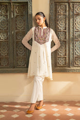 1 Piece Chiffon Frock (FR1066)