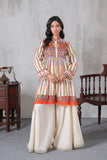 1 Piece Raw Silk Frock (FR1074)