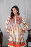 1 Piece Raw Silk Frock (FR1074)