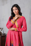 1 Piece Raw Silk Frock (FR1076)