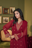 3 Piece Suit Chiffon Suit (FR1099)