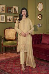 3 Piece Suit Chiffon Suit (FR1115)