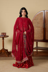 1 Piece Chiffon Dupatta (FZ0934)