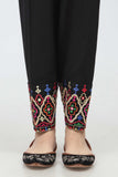 1 Piece Shalwar in Black Cambric (CZ2935)