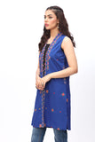 Blue Phool 3 in Royal Blue coloured Cambric fabric 2