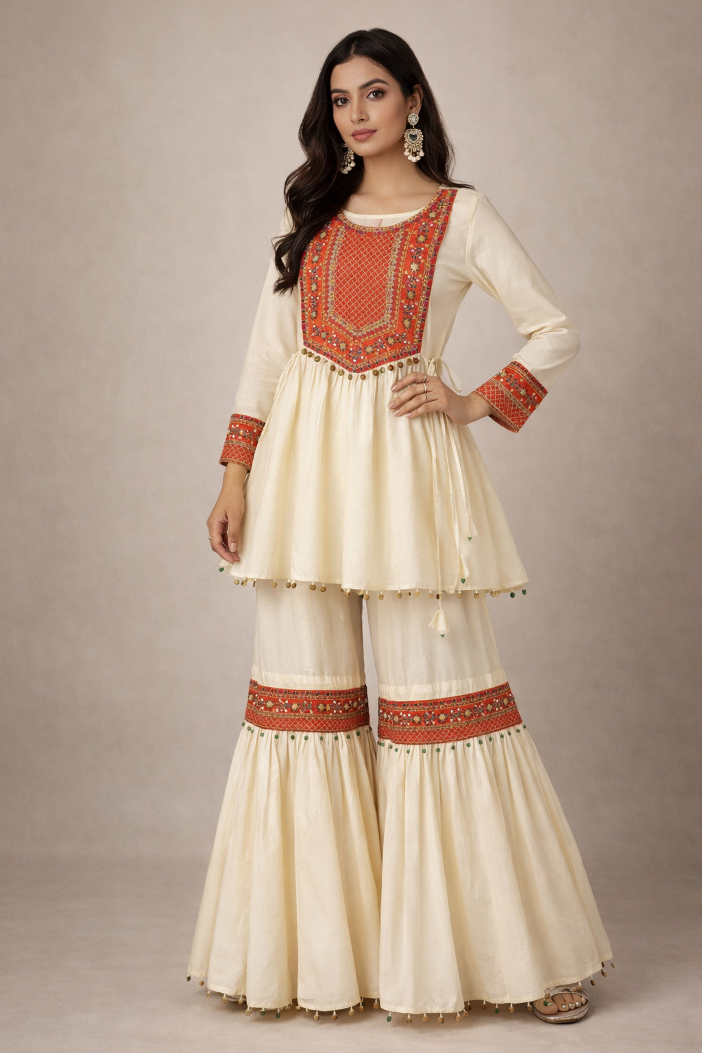 1 Piece Lawn Frock (CR3558)