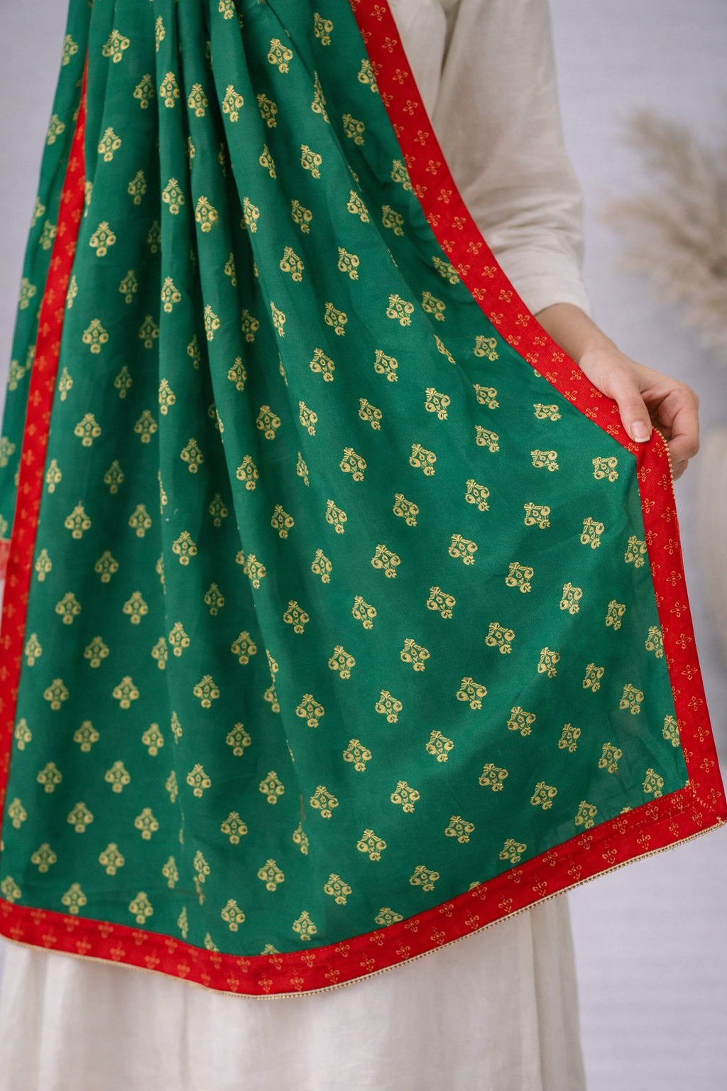 1 Piece Lawn Stole (CZ3336)