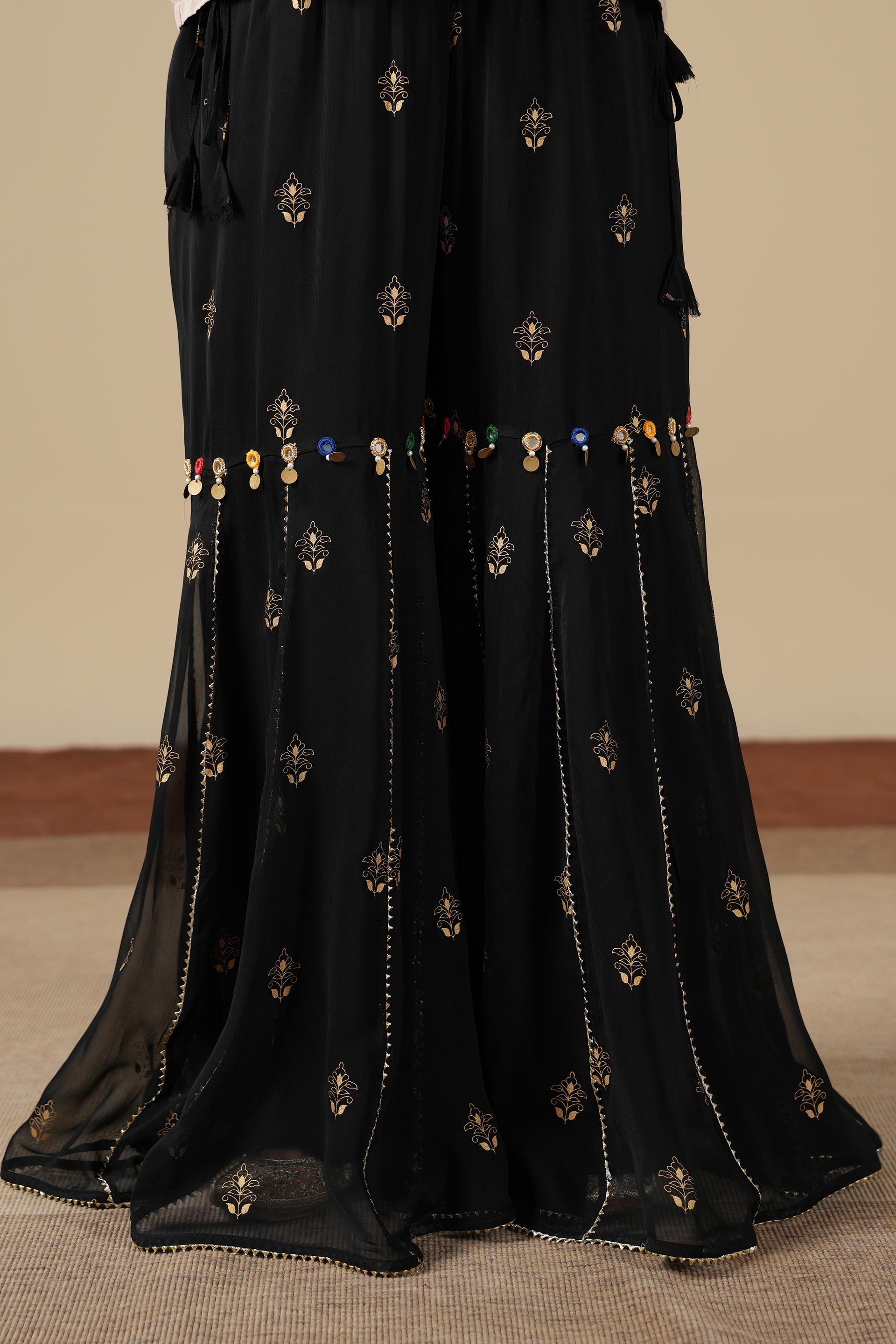 1 Piece Chiffon Gharara (FZ0904)