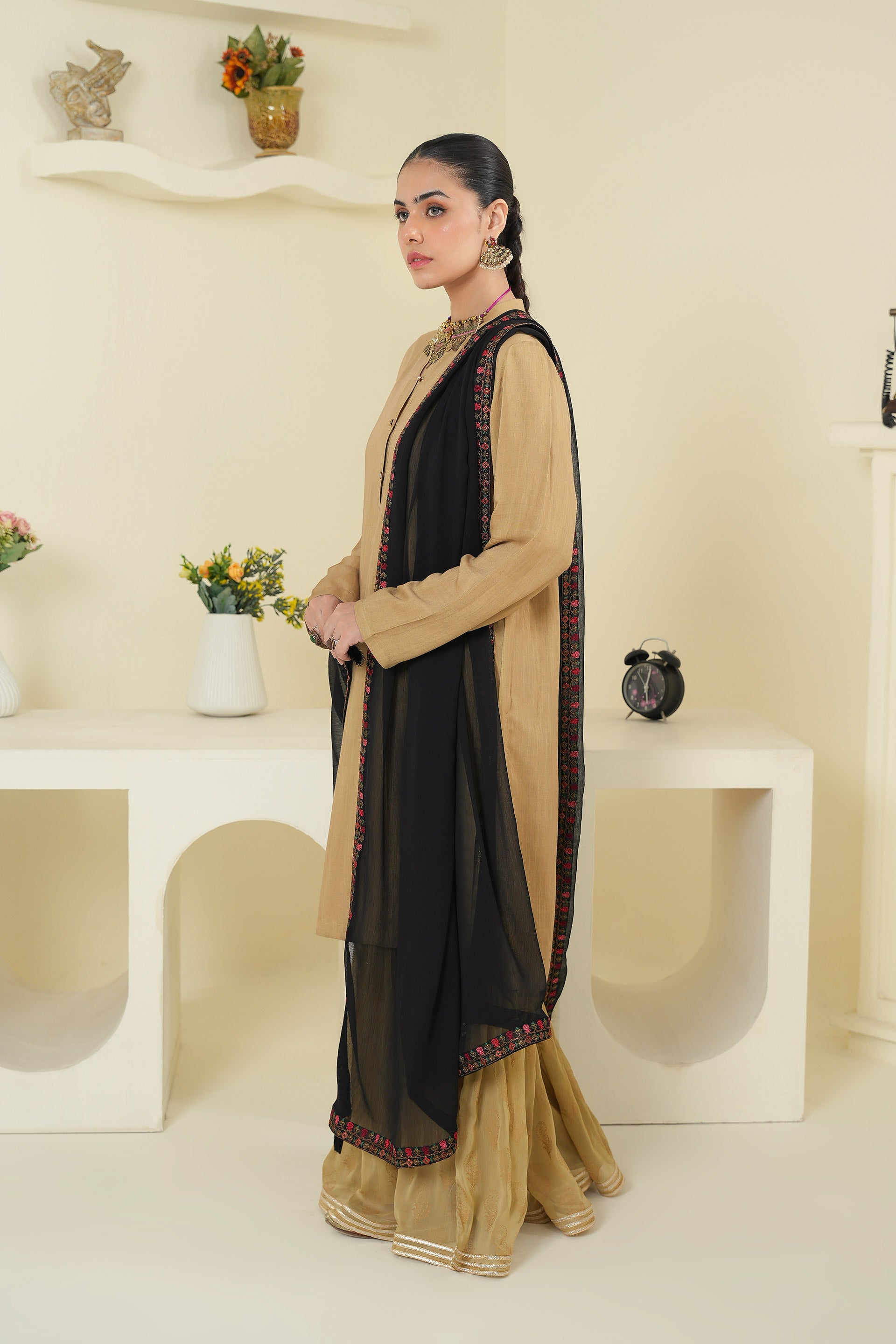 1 Piece Chiffon Dupatta (FZ0911)