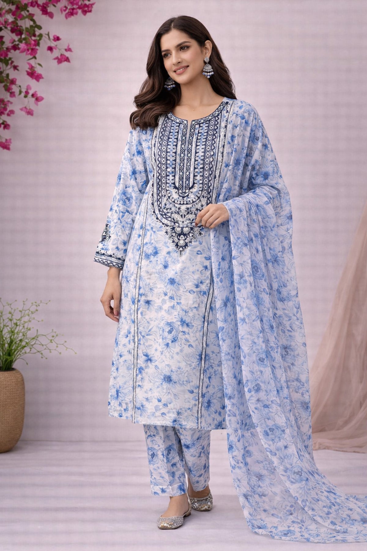 3 Piece Suit Lawn Suit (TR1229)