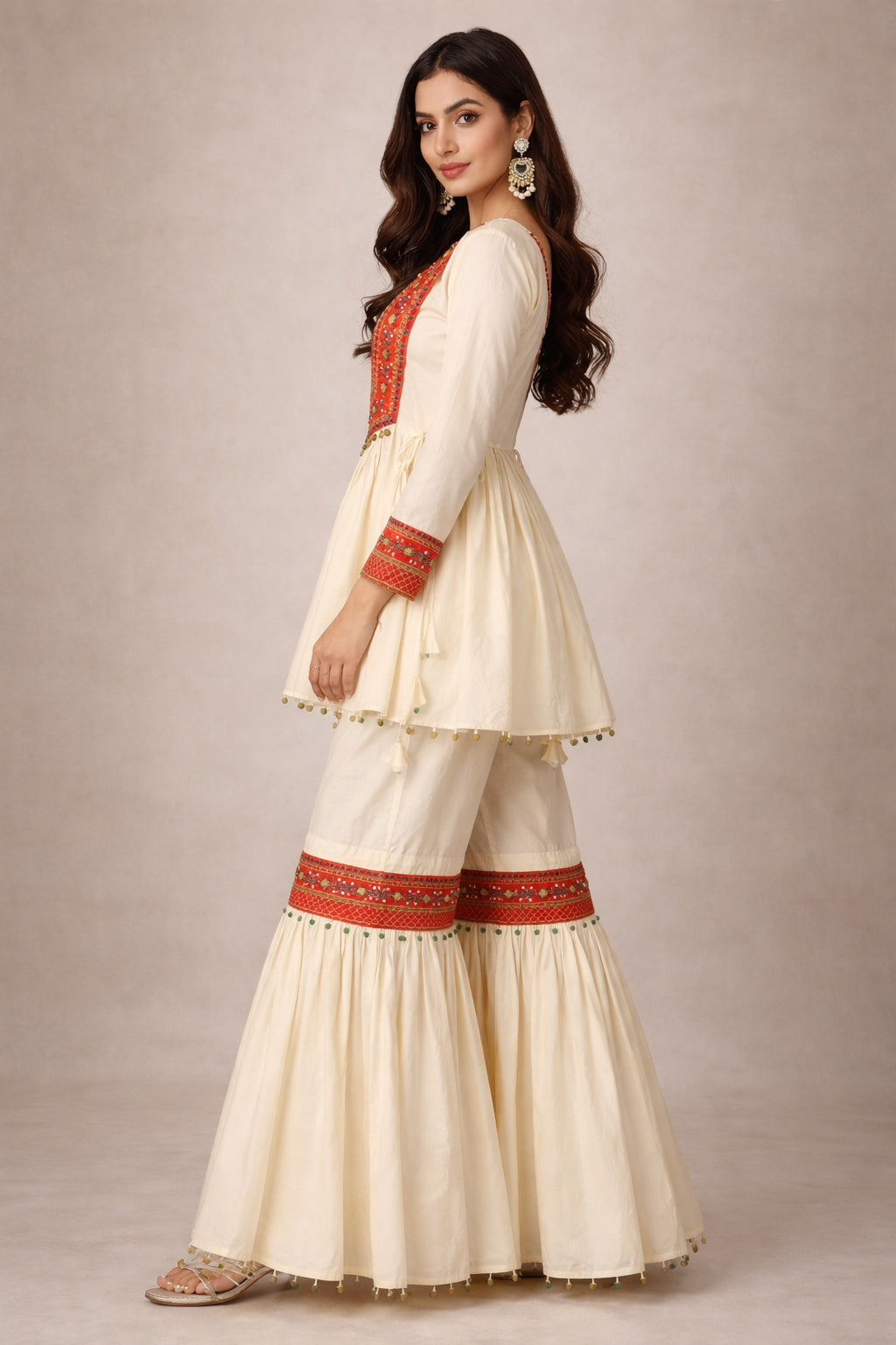 1 Piece Lawn Frock (CR3558)