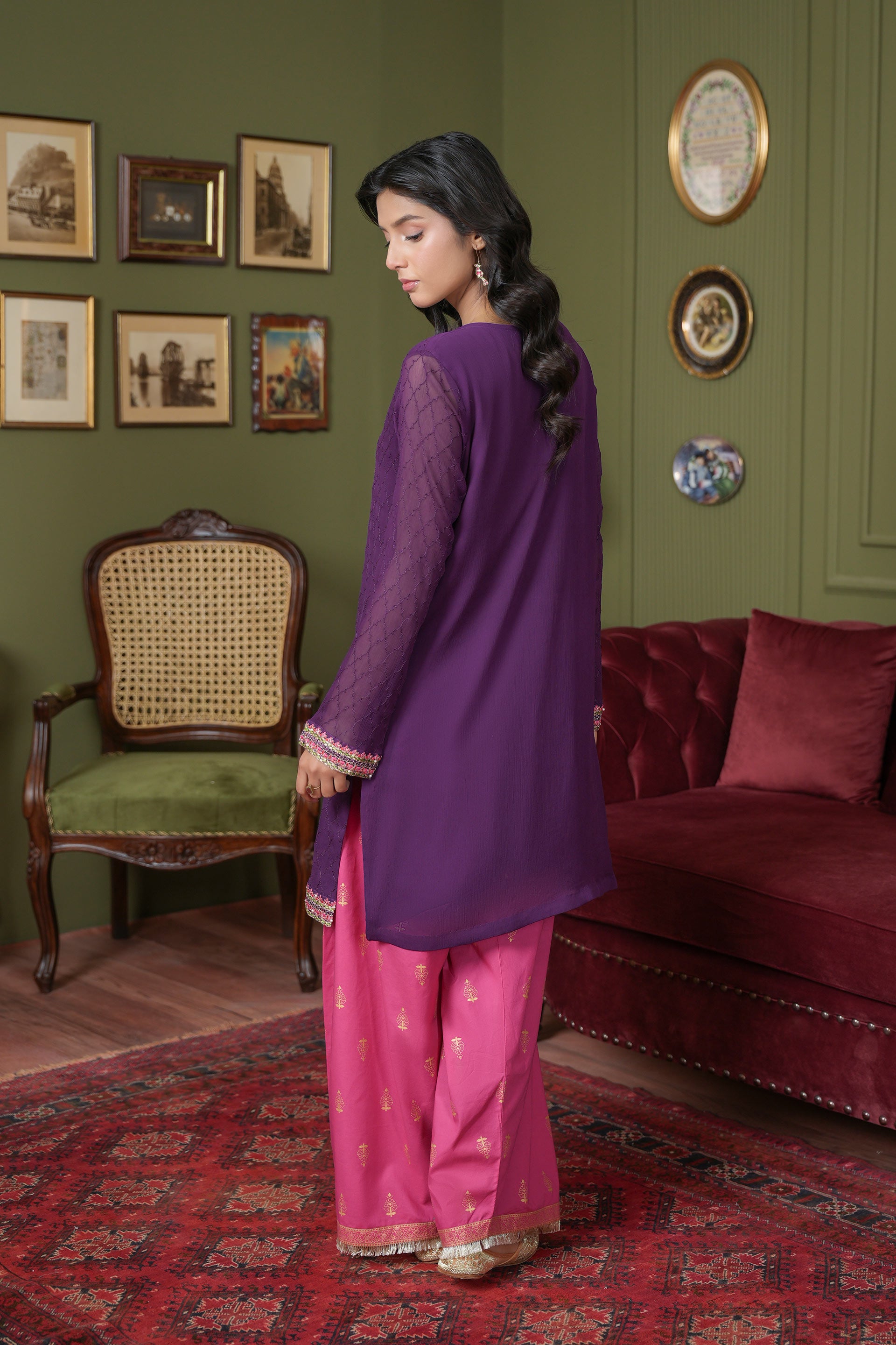 1 Piece Chiffon Top (FR1107)