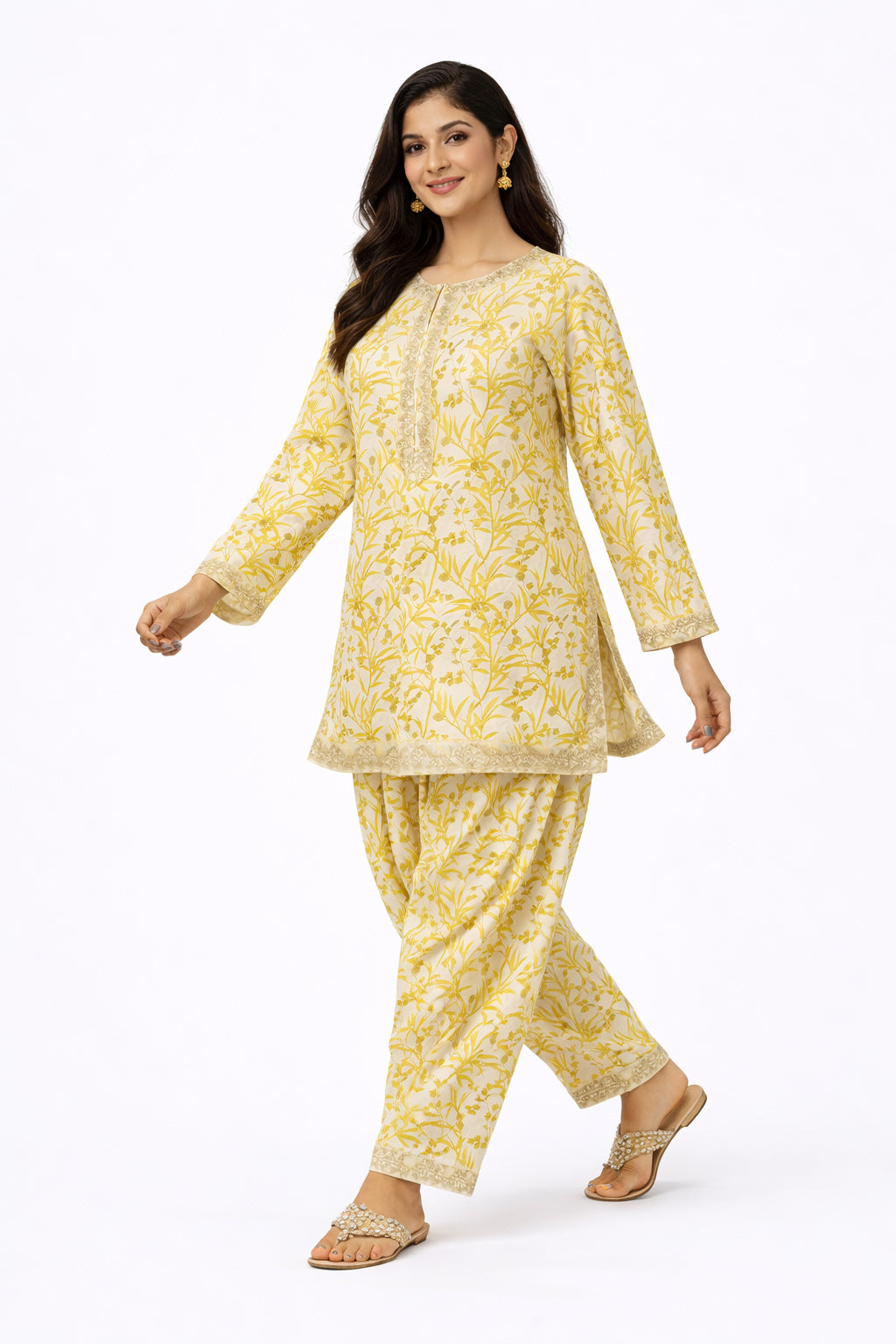 2 Piece Lawn Suit (TR1213)