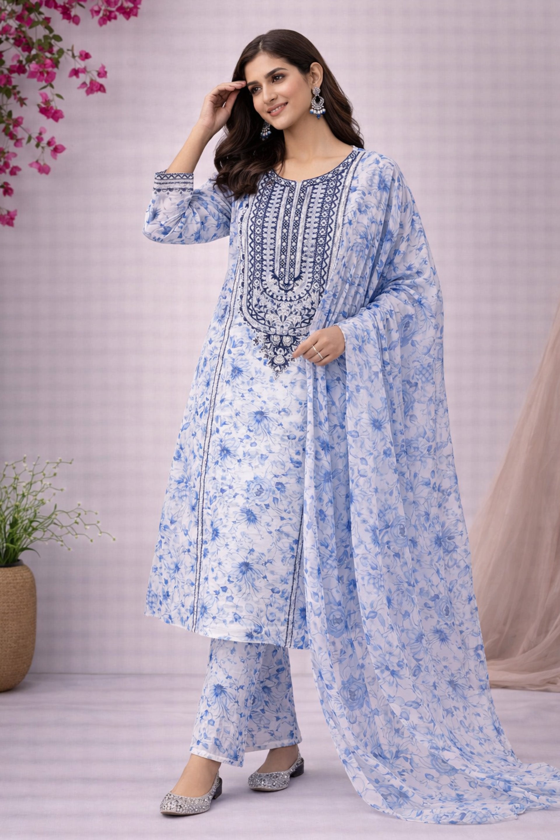 3 Piece Suit Lawn Suit (TR1229)