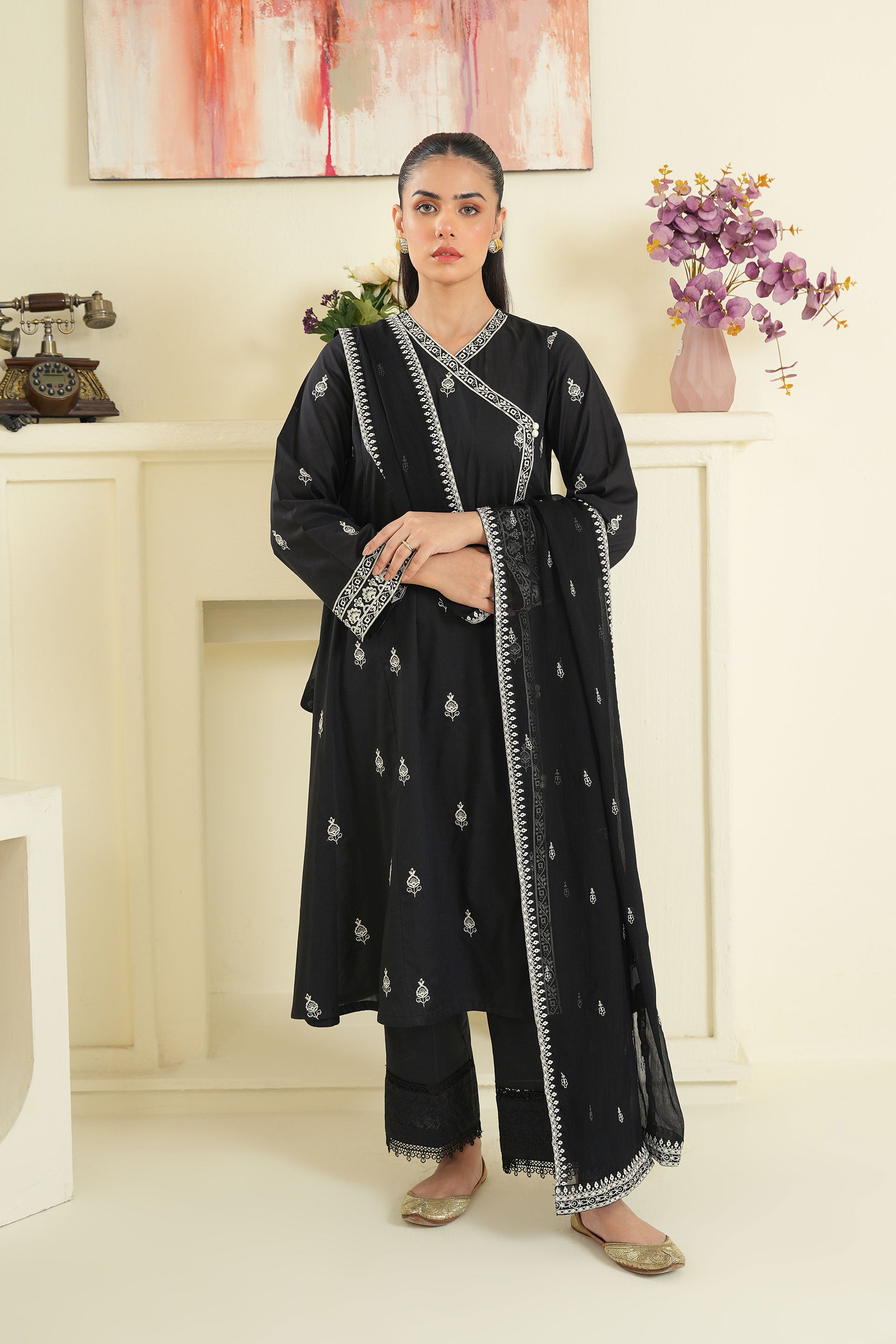 1 Piece Chiffon Dupatta (FZ0923)