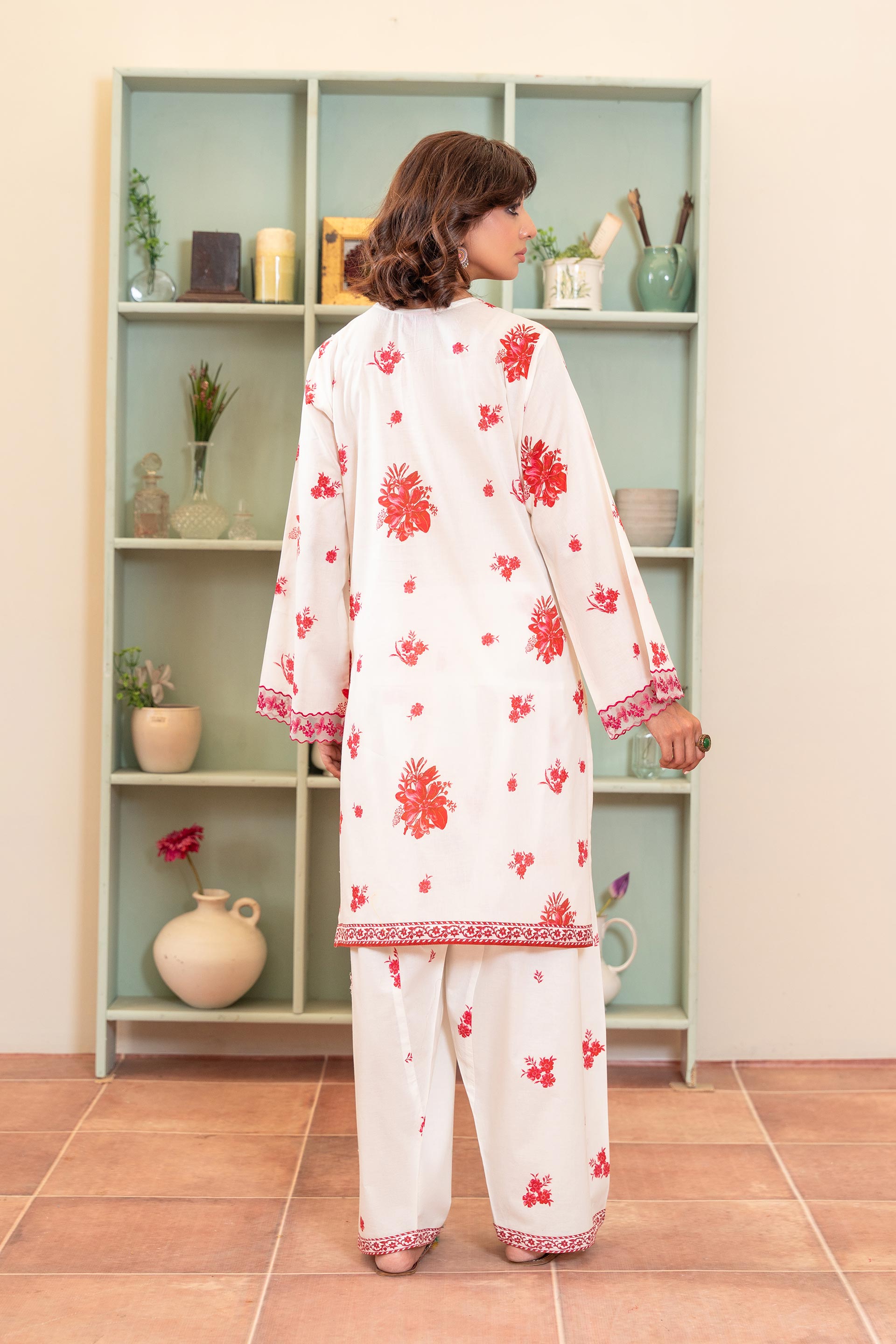 2 Piece Lawn Suit (TR1174)