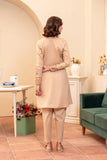 2 Piece Suit in Beige Lawn (CR3429)