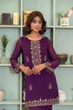1 Piece Top in Purple Chiffon (FR1015)