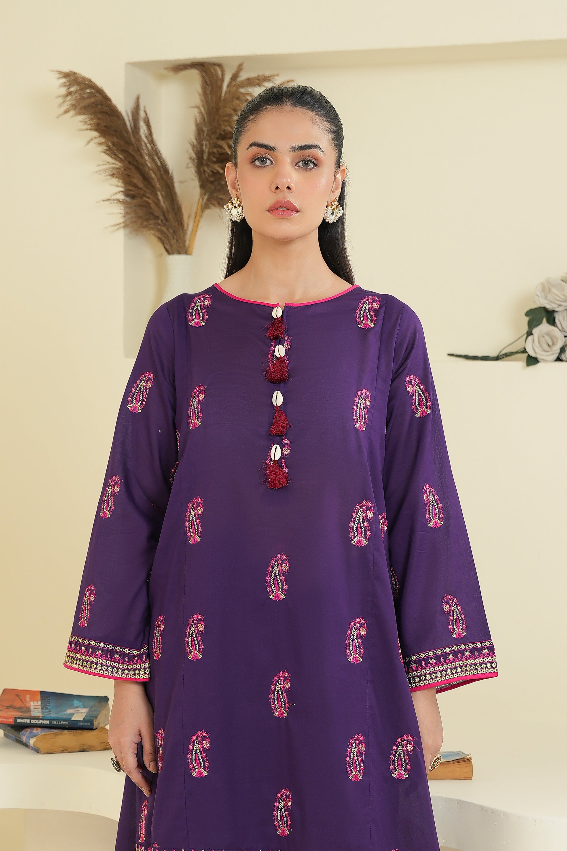2 Piece Lawn Suit (CR3457)