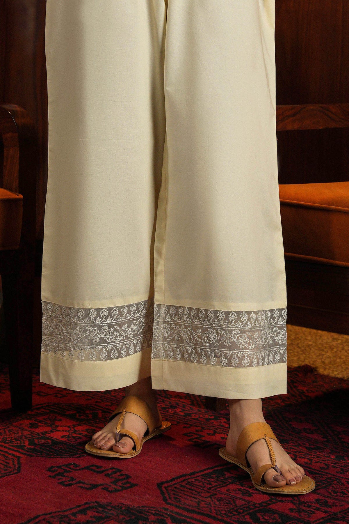 1 Piece Cambric Plazo (CZ3105)
