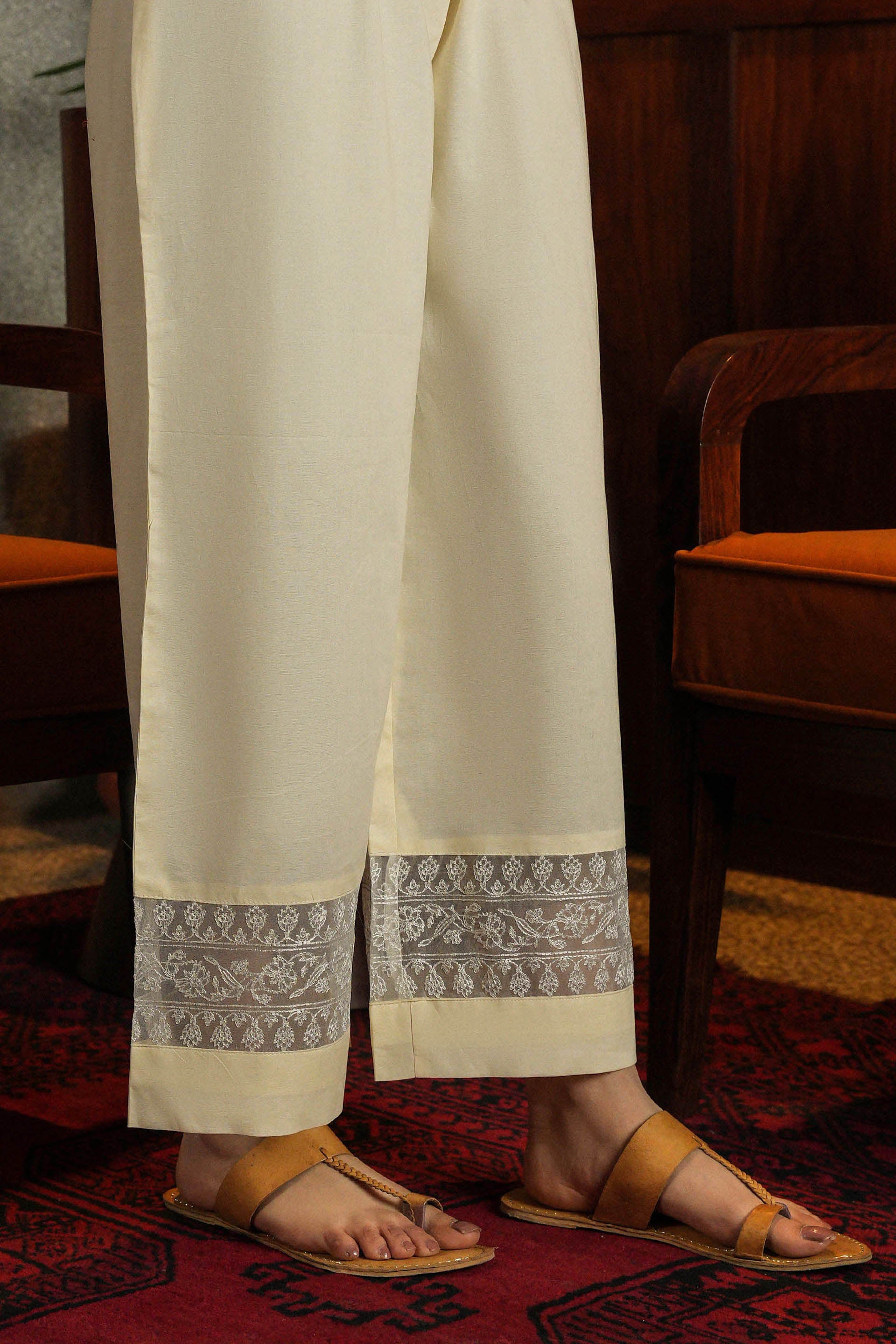 1 Piece Cambric Plazo (CZ3105)