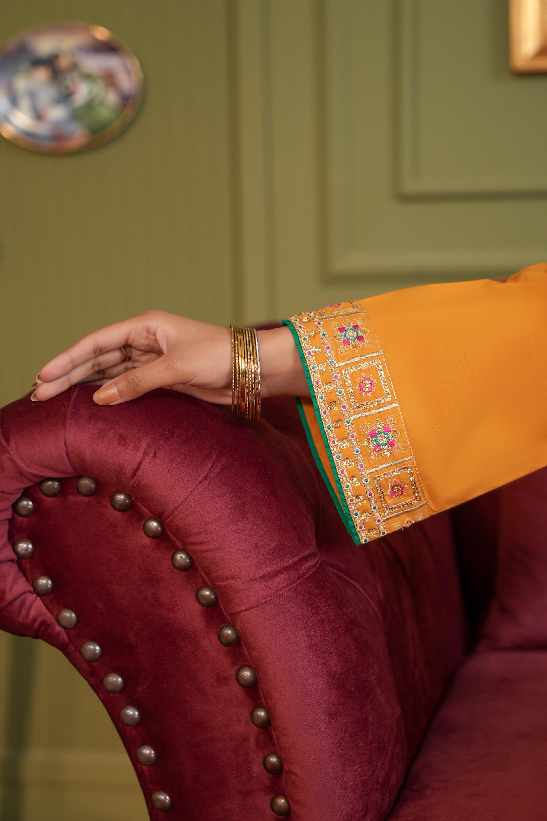 2 Piece Cambric Suit (CR3568)