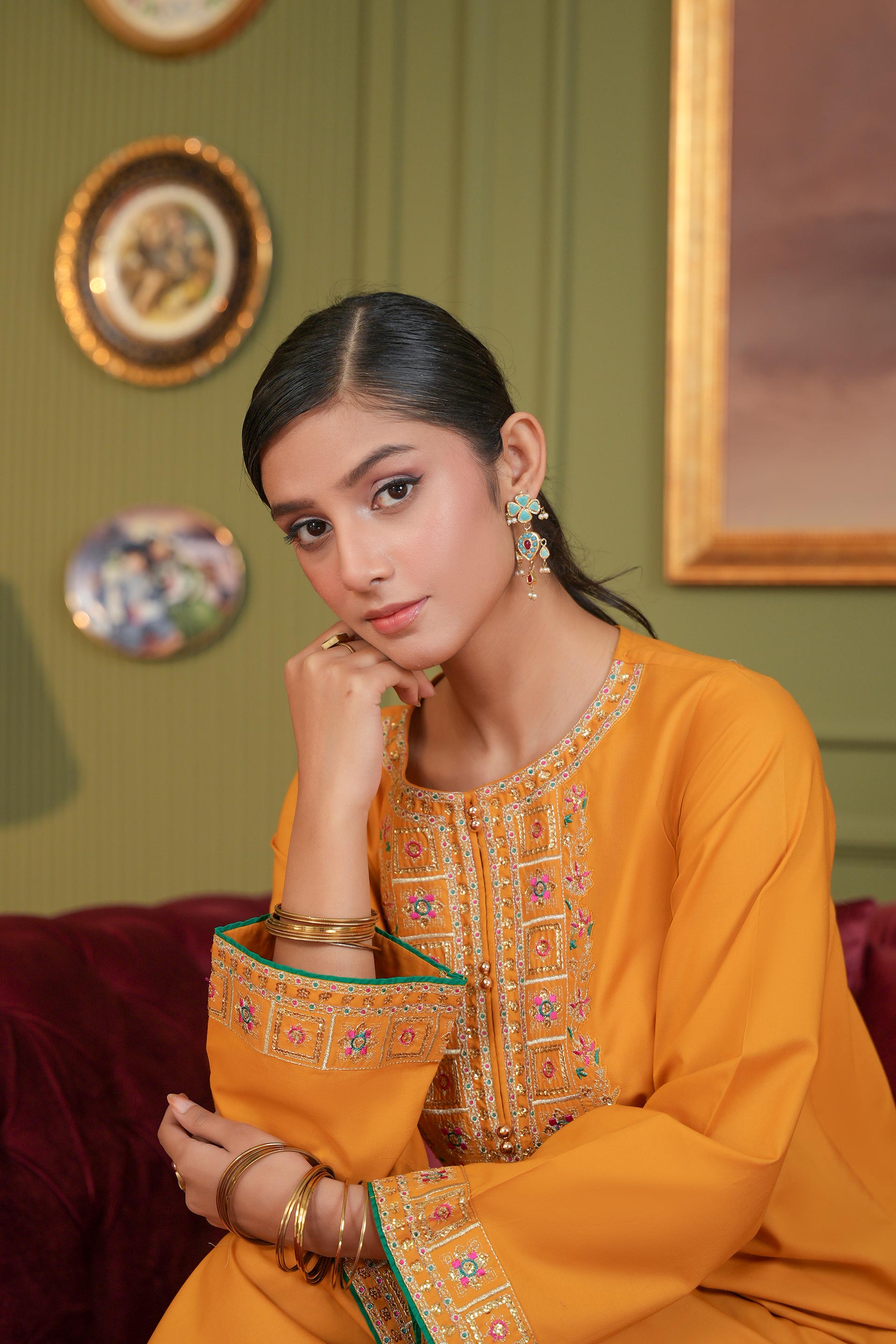 2 Piece Cambric Suit (CR3568)