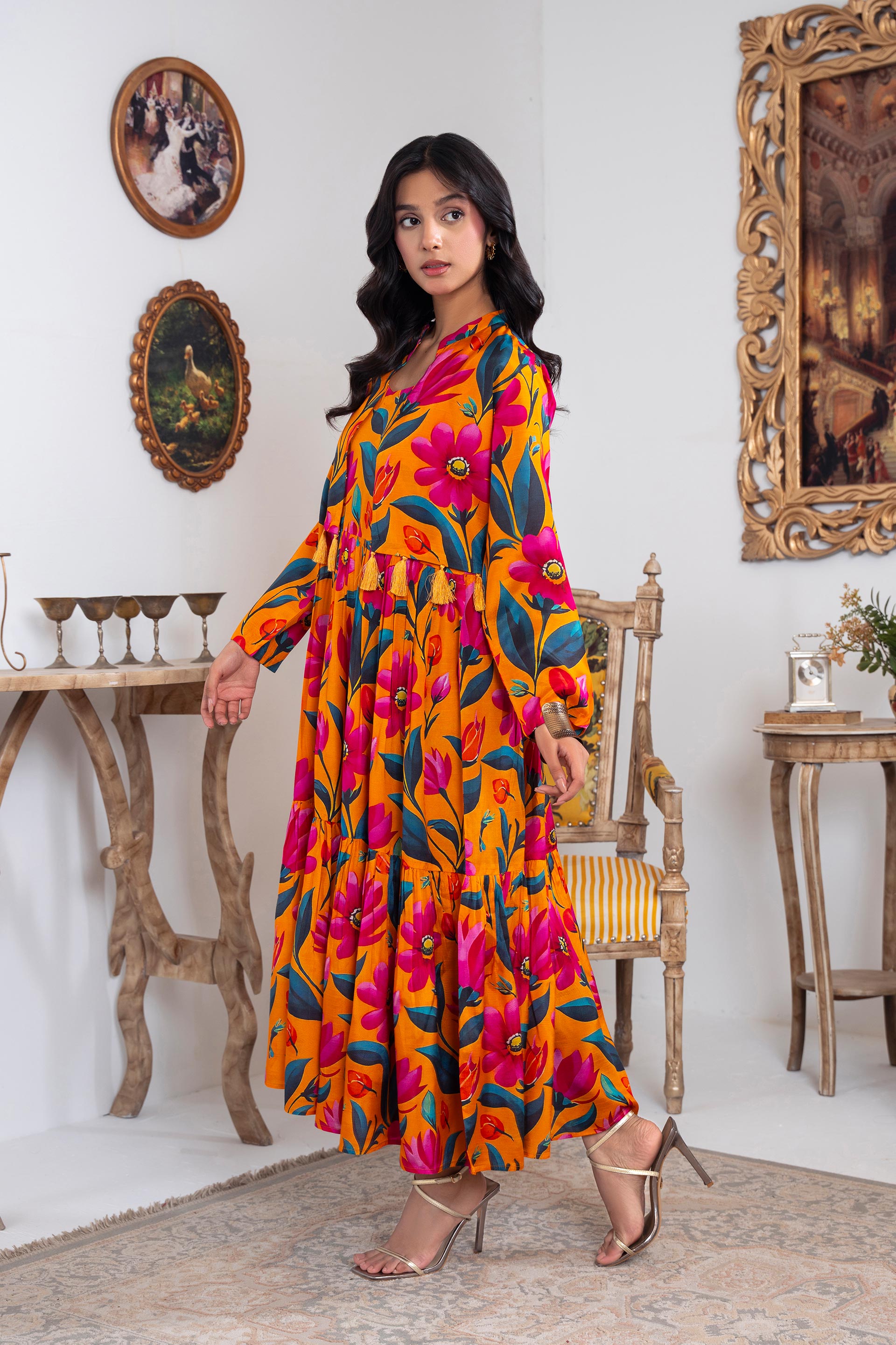 1 Piece Raw Silk Koti (FR1043)