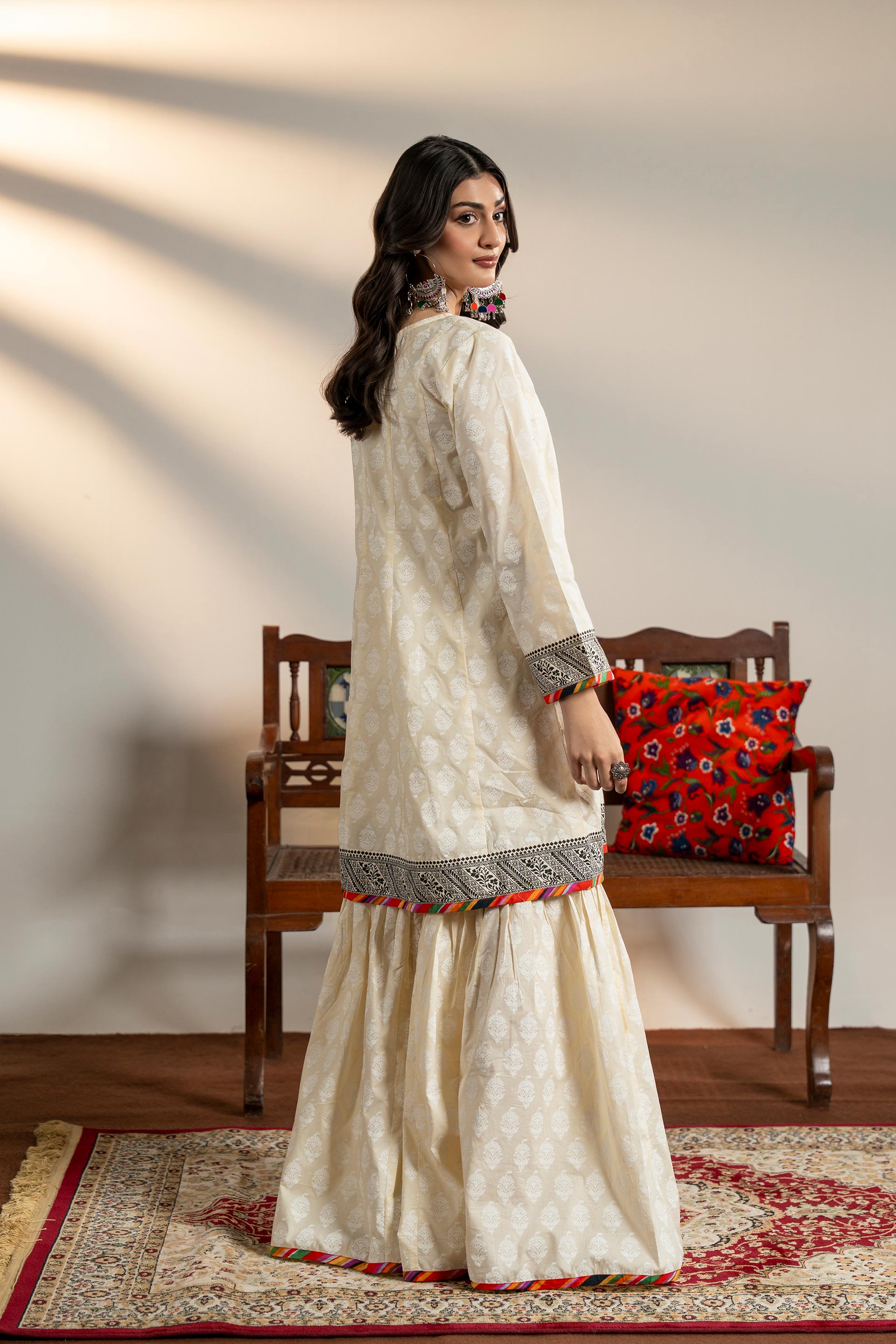 1 Piece Cambric Frock (CR3508)