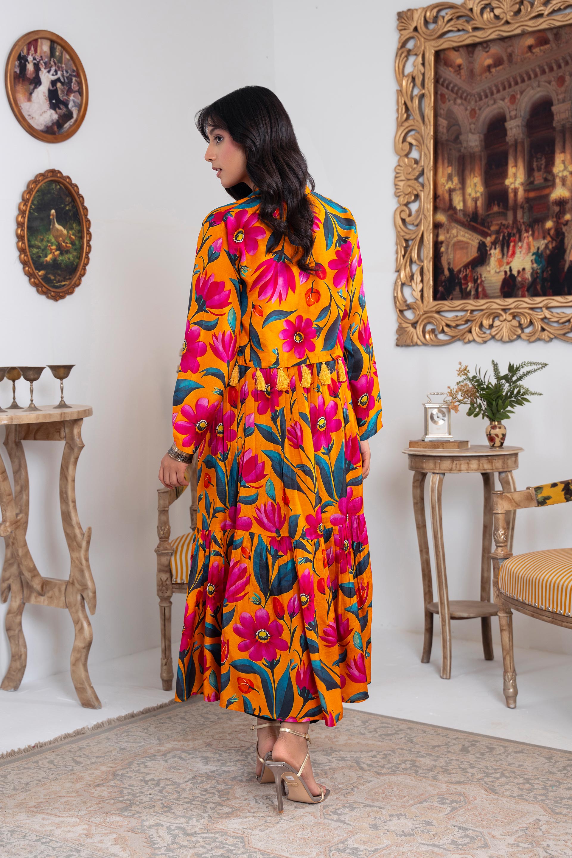 1 Piece Raw Silk Koti (FR1043)