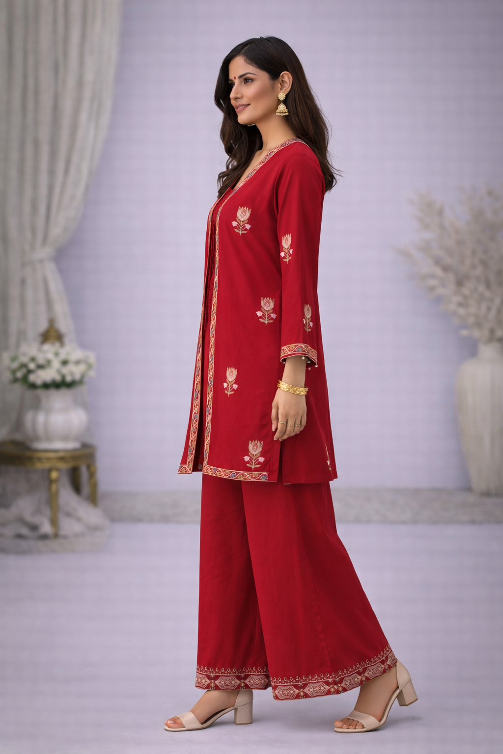 3 Piece Suit Cambric Suit (CR3565)